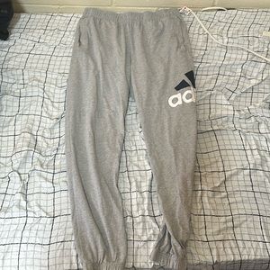 Gray addida sweats